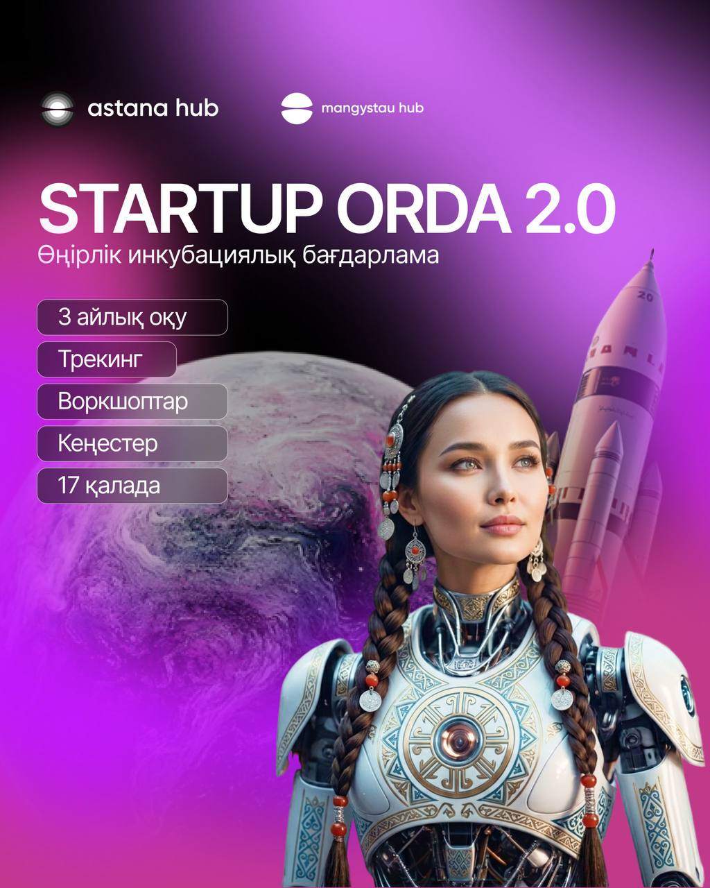 Нөлден стартапқа 90 күнде: Startup Orda Ақтау тұрғындарына IT-бизнеске жол ашады