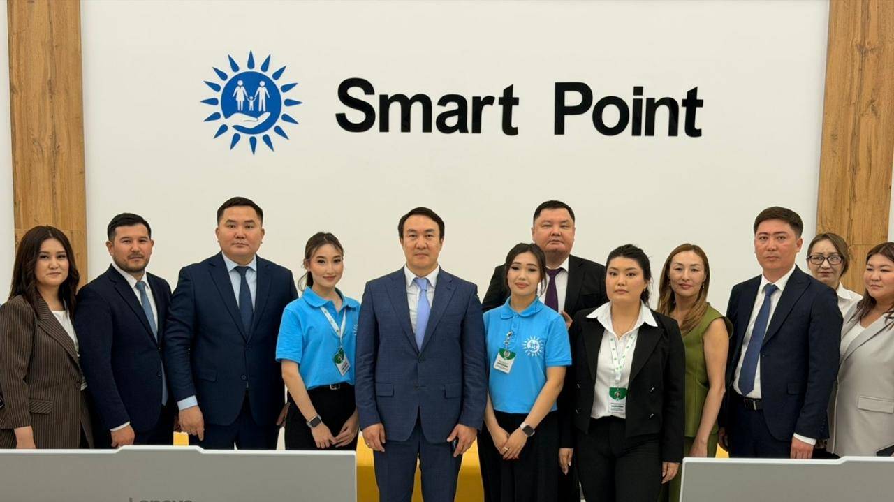 Первый цифровой ЦОН Smart Point в области Улытау — новый цифровой формат получения государственных услуг