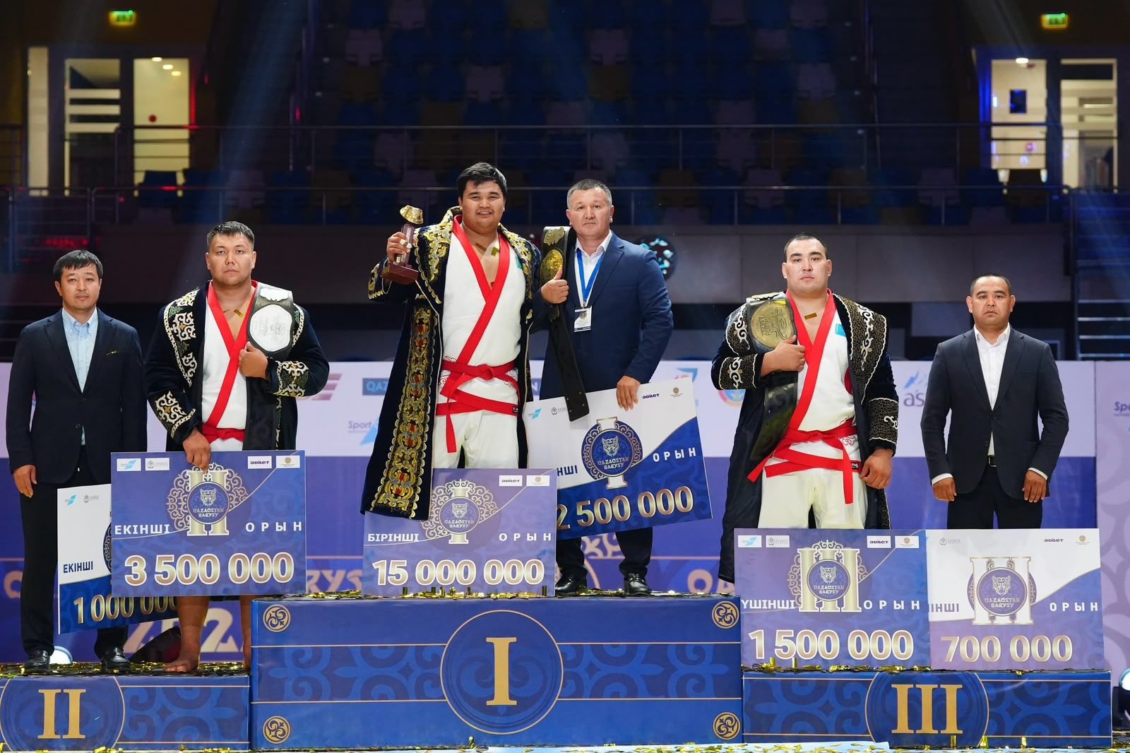 Маңғыстаулық Жантілек Нұртілепұлы Qazaqstan Barysy турнирінде топ жарды