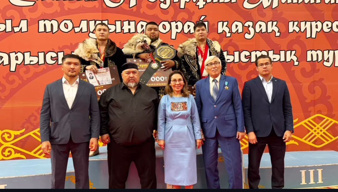 Бейнеулік қос балуан «Қазақстан барысы» республикалық турниріне жолдама алды