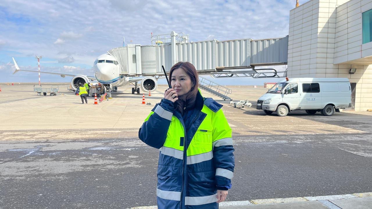 Меруерт Жолдыбаева – одна из немногих женщин-руководителей, возглавляющих крупный аэропорт Казахстана