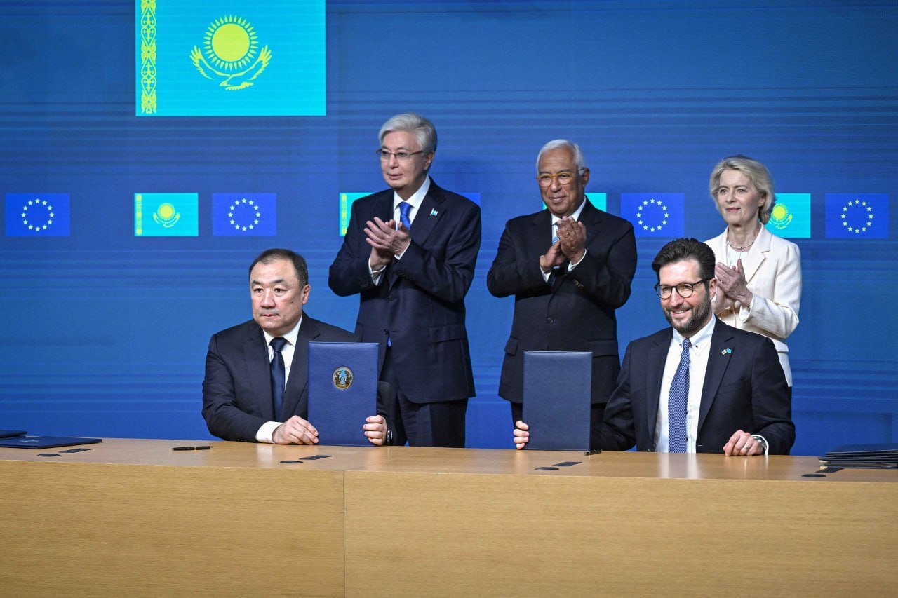 Қазақстан мен Еуропалық Одақ арасында бірқатар стратегиялық құжаттарға қол қойылды
